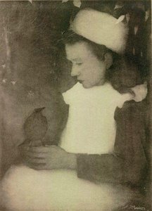 Girl with Bird