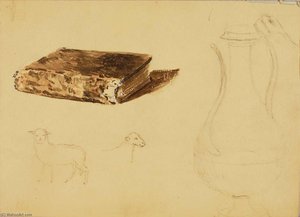 (sheep, Vase, Book) Studies — Miner Kilbourne Kellogg