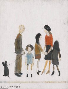 Family Group — Laurence Stephen Lowry