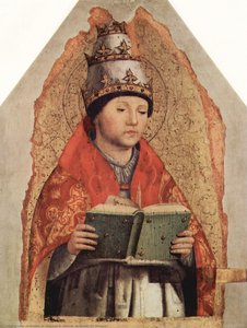 St. Gregory — Antonello Di Giovanni Di Antonio (antonello Da Messina)