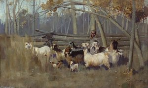 A Bush Idyll — George Washington Thomas Lambert