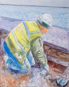 Preparation Work for the Perimeter Wall
