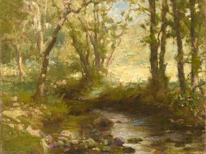A Devonshire Stream — Nathaniel Hughes John Baird