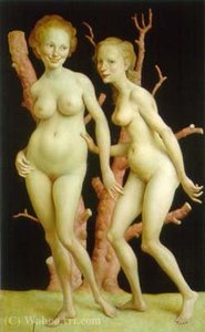 The Pink Tree 2 (1999) — John Currin
