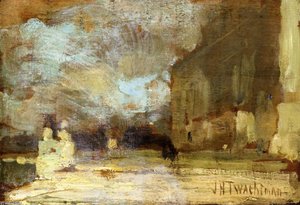 The Quai, Venice — John Henry Twachtman