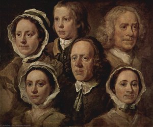 The Servants Of The Painter — William Hogarth, Neoclassicism