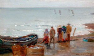 Figures On The Shore — Arthur A Friedenson