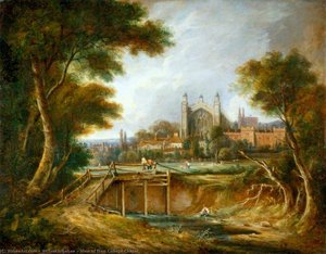 View Of Eton College Chapel — William Ingalton