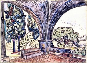 The Chapel Of Sainte-anne At Saint-tropez — Paul Signac