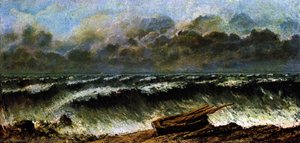 The Waves — Gustave Courbet, Contemporary Realism