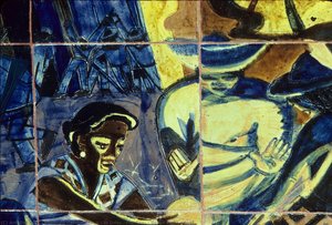 El Grito (The Cry) – detail right panel