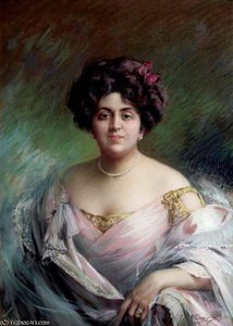 Portrait D Une Elegante — Delphin Enjolras