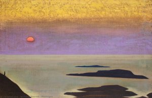 Monhegan — Nicholas Roerich, Symbolism