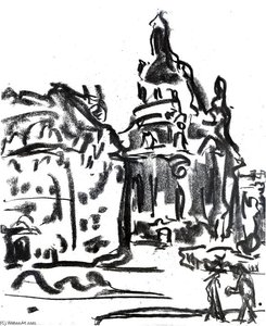 Frauenkirche — Ernst Ludwig Kirchner