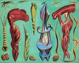 Polynesian Fantasy — Merlyn Oliver Evans, Surrealism