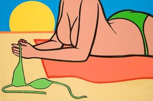 Red Towel — Marjorie Strider