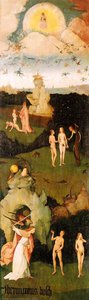 Haywain Left Wing Of The Triptych — Hieronymus Bosch, Early Netherlandish Surrealism