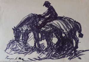 Horses Resting