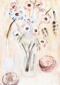 Jarrón Con Flores — Francisco Gutiérrez Cossio (pancho Gutierrez Cossio)