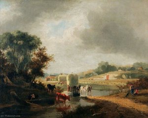 Trowse Hythe, Near Norwich — George Vincent