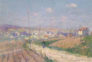 Village In Spring — Gustave Loiseau