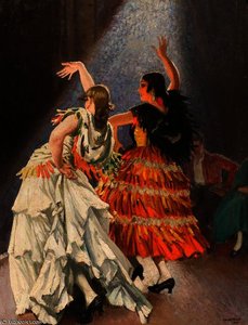 The Rehearsal — Dame Laura Knight