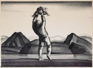 Eskimo Mother And Child — Rockwell Kent