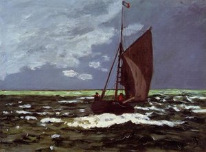 Tormenta Marina — Claude Monet, Impressionistic Drama