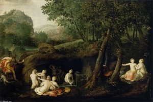 Diana Turns Actaeon Into A Stag — Bernaert De Ryckere