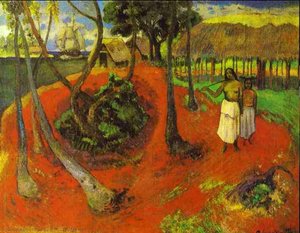 Tahitian Idyll — Eugène Henri Paul Gauguin, Post-impressionism