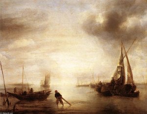 Calm — Jan Van De Cappelle, Dutch Golden Age
