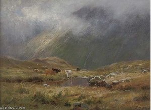 Mist Over The Highlands — Louis Bosworth Hurt
