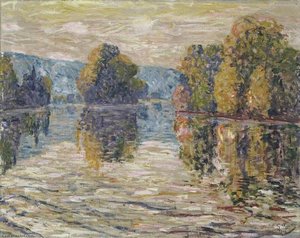 Vue De Bonnières — Georgette Agutte