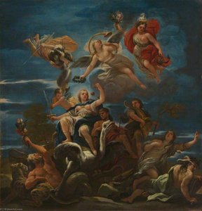 Allegory Of Justice — Luca Giordano, Baroque Style