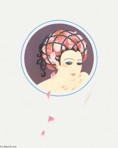 Rose Turban — Erté