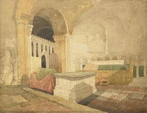 The Jesus Chapel, Norwich Cathedral With The Tomb Of Sir Thomas Windham — John Sell Cotman, Norwich School