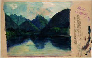 Study Of Afterglow From Nature — John La Farge