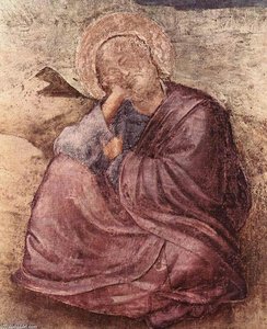Scenes From The Life Of St John The Evangelist: 1. St John On Patmos (detail) — Giotto Di Bondone, Early Renaissance