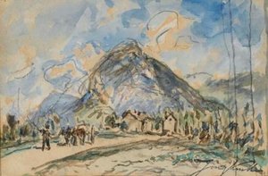 The Casque Du Neyron — Johan Barthold Jongkind