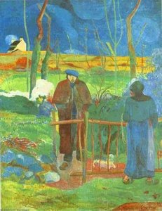 Bonjour, Monsieur Gauguin — Eugène Henri Paul Gauguin, Post-impressionism