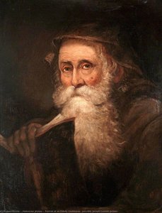 Portrait Of An Elderly Gentleman (possibly Joseph Scarrott Jerome) — Ambrosini Jérôme