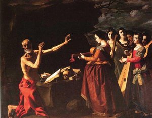 Tentación De San Jerónimo — Francisco De Zurbarán
