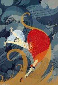 Swept Away — Erté