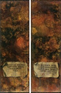The Norfolk Triptych (verso)