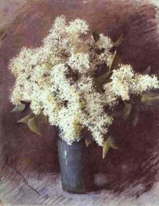 White Lilac — Isaak Ilyich Levitan