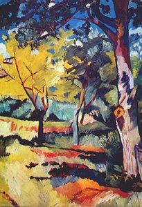 Landscape At Ladyzhino — Natalia Goncharova
