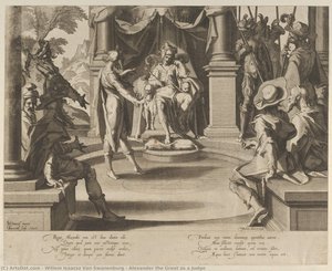 Alexander The Great As A Judge — Willem Isaacsz Van Swanenburg, Baroque
