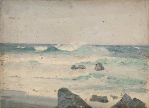 A Coastal Scene — John Fraser