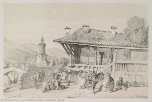 Bulgarian Village — John Frederick Lewis