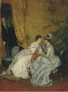 The Secret — Eugen Von Blaas